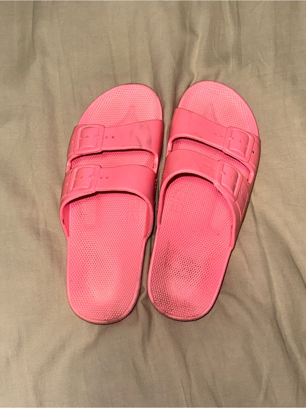 Pink Freedom Moses Slide Sandals